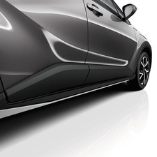 GENUINE TOYOTA SILVER SIDE SKIRTS FOR C-HR CH...
