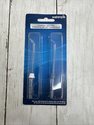 Waterpik Classic Jet Tip JT-100E ( 2 total)  fits WP100,110,250,260,270,300,900