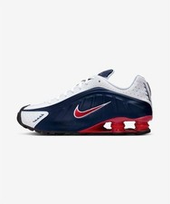 Nike Unisex Shox R4 M - Midnight Navy/Metallic Silver - HQ1988-400 Expeditedship