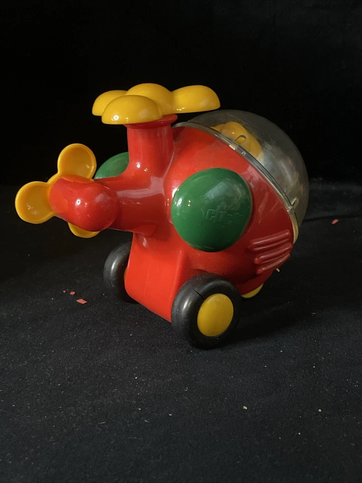 Oso Chicco raro de colección en helicóptero de juguete Foto 4 de 4