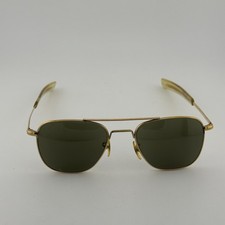 Vintage American Optical 5 1/2 Aviators AO Pilot USA 52 mm Glasses Frames ONLY