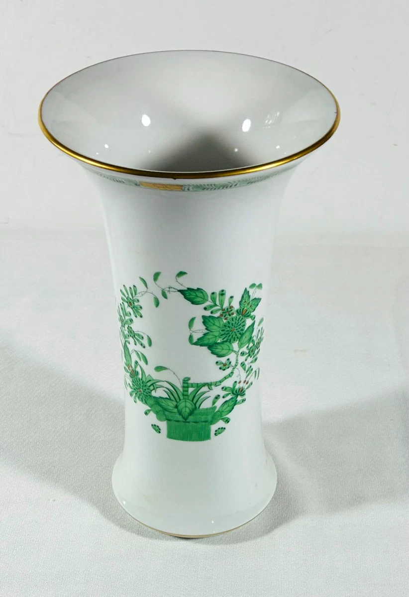 食器 HERENDHVNGARY HANDPAINTED Vintage HEREND Hungary Hand Painted Porcelain Leaf Birds Butterfly