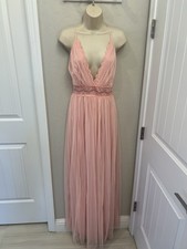 Windsor Blush Backless Dress Size medium