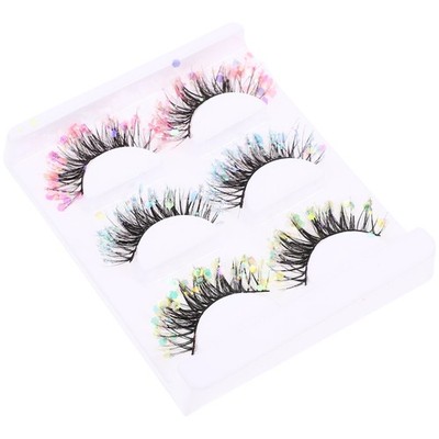 3 Pairs Wimpern Lash Extensions Wimperverlängung Wimpernerweiterung