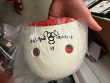 Triple 8 brainsaver helmet White red Medium roller derby blades skateboarding