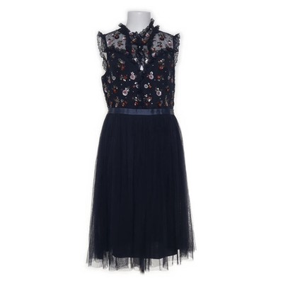 Needle & Thread, Kleid, Größe: 44, HALLY MIDI DRESS, Blau/Mehrfarbig #4DL