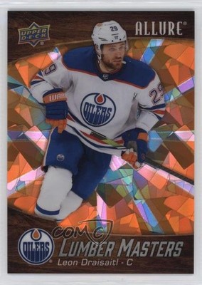 2023 Upper Deck Allure Lumber Masters Orange 396/399 Leon Draisaitl #LM-10 1q7q