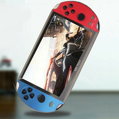 X12plus 16GB Handheld Spielkonsole 2700 Spiele MP4 7'' Video Game Consoles XMAS