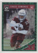 2018 Donruss Optic Rookies Green Velocity Prizm Chase Edmonds #136 lu0