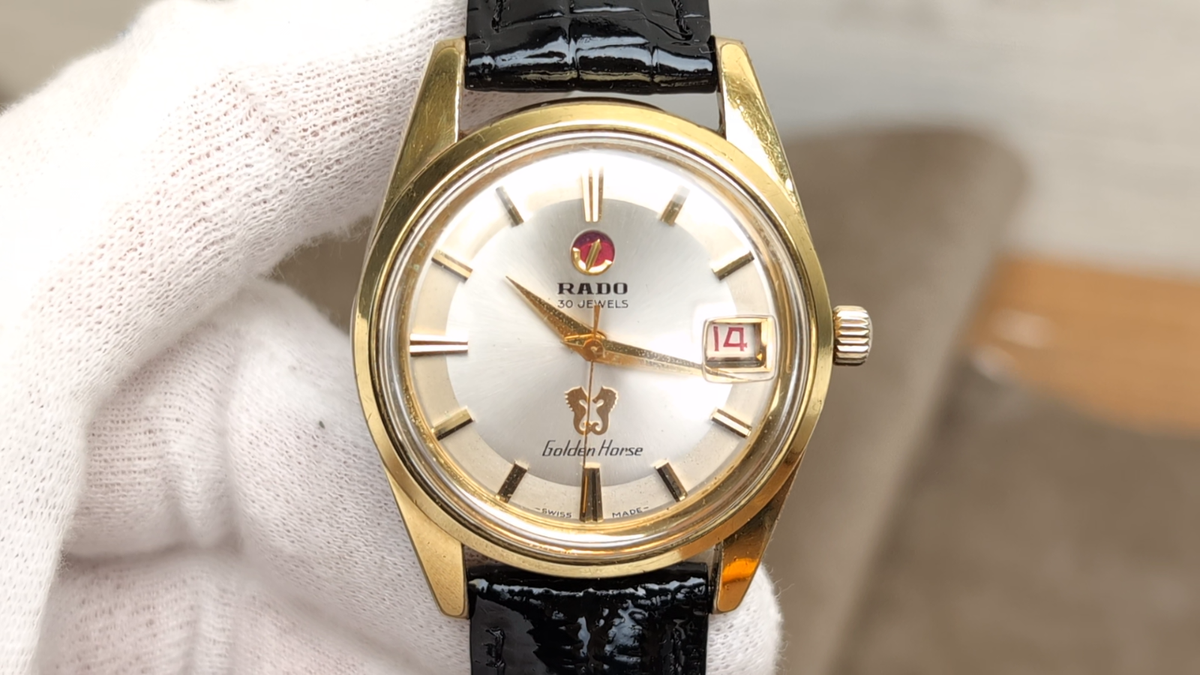 RADO Golden Horse Ref.11674 Gold Automatic Date Men's Watch
