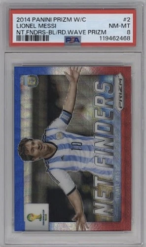 World Cup Lionel Messi 2014 Panini Prizm World Cup Lionel Messi #2 Blue