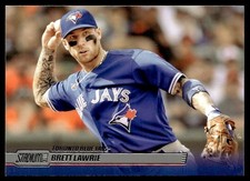 2014 Stadium Club Brett Lawrie Toronto Blue Jays #192