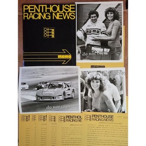 Vtg 1980 Penthouse Diminique Maure Momo Gianpiero Moretti Porsche 935 Photos