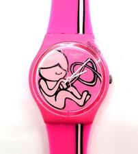 NEW Swatch Watch BELIEF OF LOVE GZ241 with Case Papers 1992 NOS New Battery