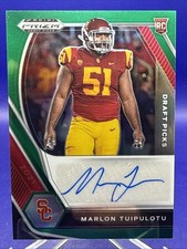 2021 Panini Prizm Draft Picks - Draft Picks Autographs Marlon Tuipulotu #DPA-MTU