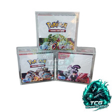 Pokemon Magnetic Booster Box Acrylic Case Pok mon Card Protective Display
