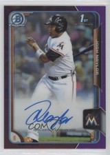 2015 Bowman Draft Chrome Pick Purple Refractor /250 Josh Naylor #BCA-JN Auto q3y