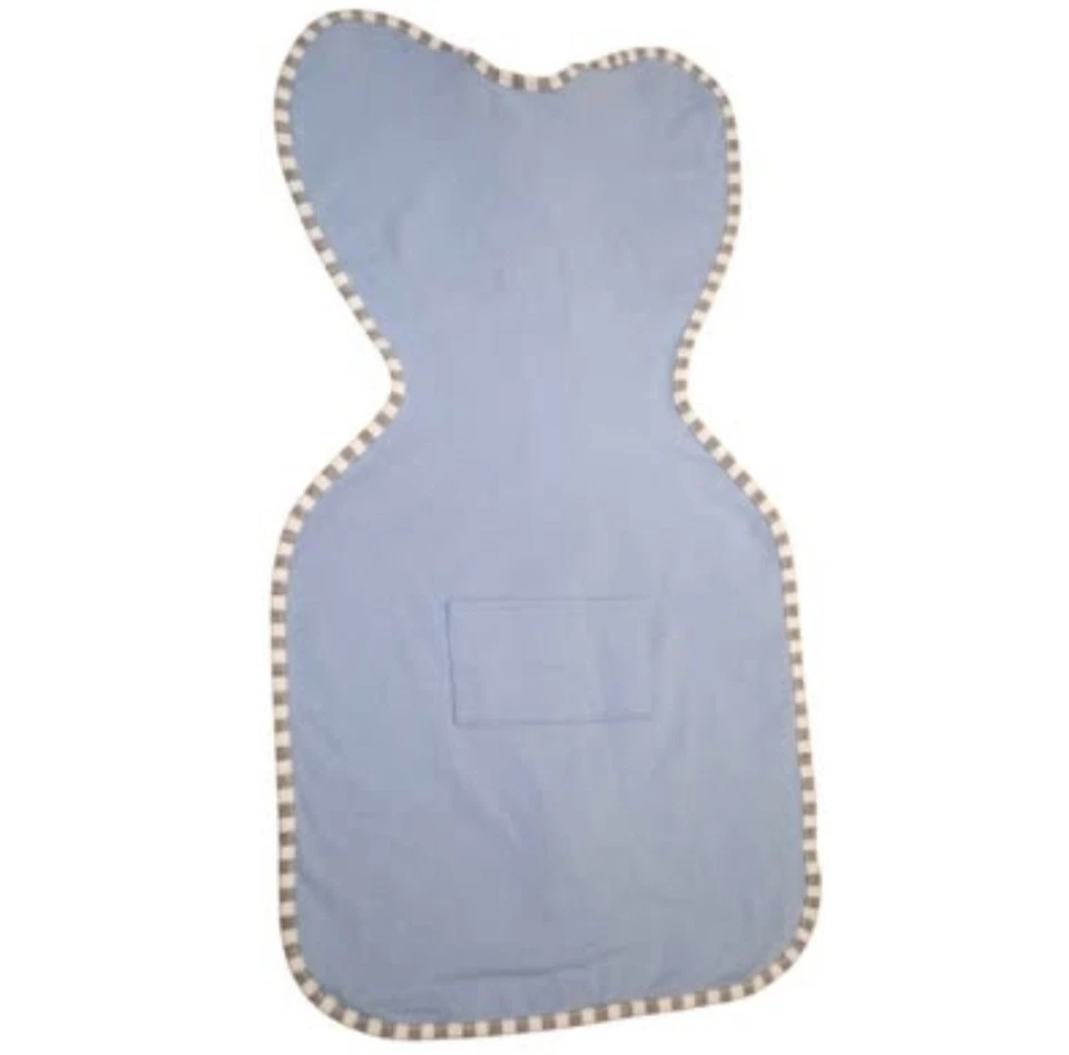 Saco de dormir Love To Swaddle Up original pequeño cremallera completa azul para bebé 6,5 libras - 13 libras Foto 2 de 4