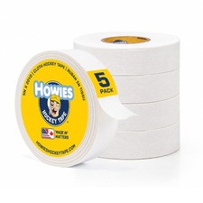 Hockey Tape 5 Pack White Cloth Stick Tape 1" x 20 Yards per Roll Strong, L...