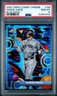 2025 TOPPS COSMIC CHROME BLUE MOON #185 AARON JUDGE 45/99 PSA 10