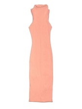 Fashion Nova Women Orange Casual Dress S