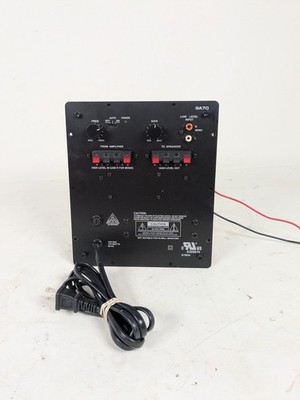 Dayton Audio SA-70 70W Subwoofer Plate Amplifier Power Tested Working