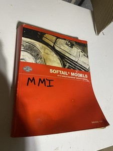 Harley Davidson 2010 Softail Models Service Manual 99482-10 Used