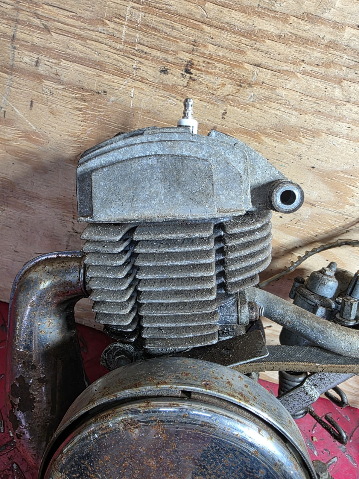 1975 Mobylette Motobecane 4T Engine Assembly