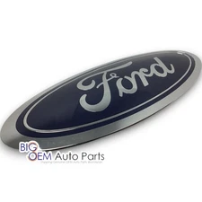 OEM 17-19 Ford Super Duty rear Tailgate 12" Blue Oval Emblem HC3Z-9942528-B