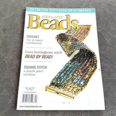 Step by Step Beads Magazine - Jewelry Making & Craft Tutorial - March April 2007