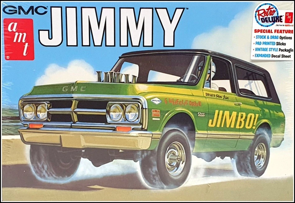 AMT 1/25 Scale Unbuilt Kit AMT1219/12 - GMC Jimmy - Image 2 of 4