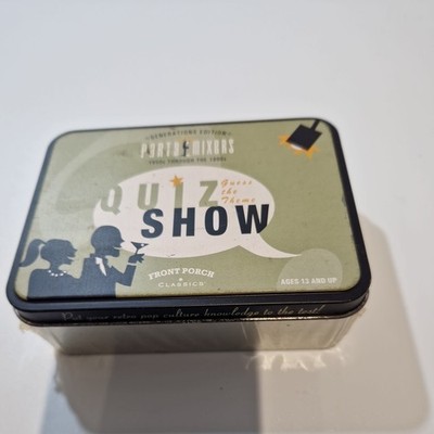 Front Porch Classics Games To Go Party Mixer Quiz Show 50er-90er Kartenspiel