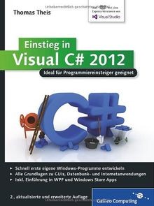Einstieg in Visual C# 2012: Für Programmieranfänger geei... | Buch | Zustand gut