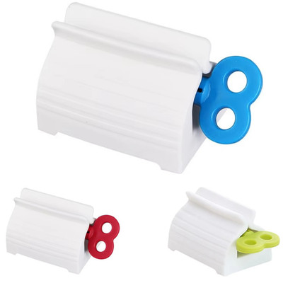3/1x Rolling Toothpaste Squeezer Tube Roller Manual Dispenser Bathroom Stand