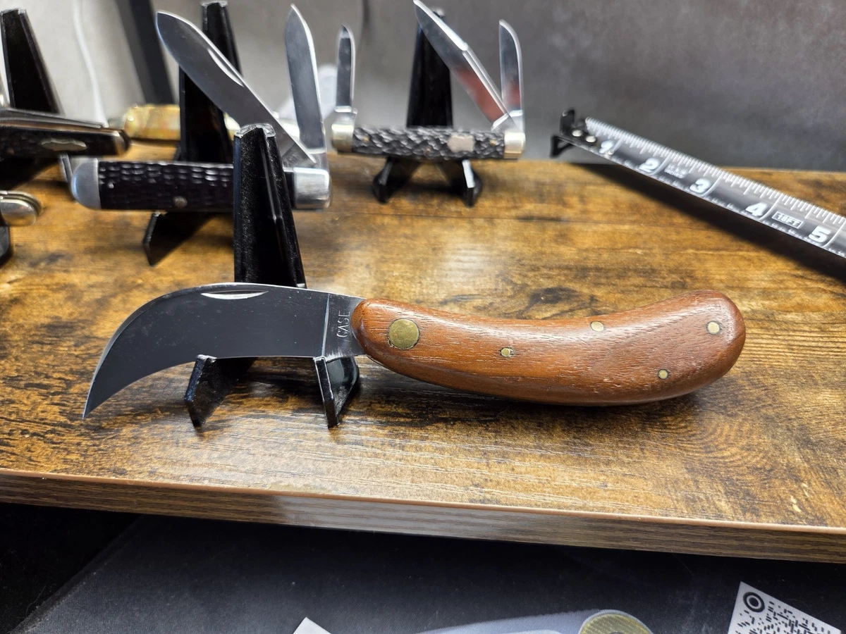 Wood Handle Slipjoint Collectible Vintage Folding Knives 1 Blades 