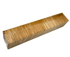 Curly Hard Maple Wood Turning Blank 1-3/8" x 1-3/8" x 8  dried Maple d78 