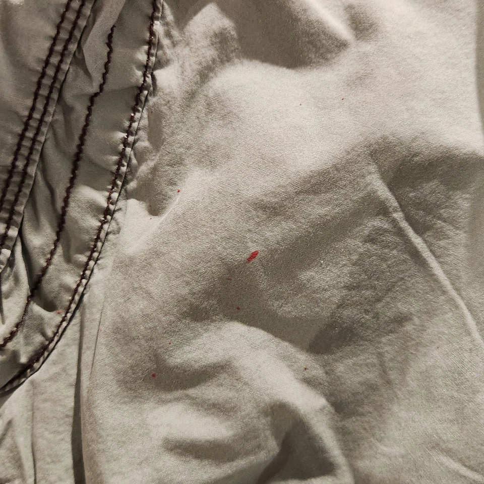 Pantalones Cortos Carga Polo Ralph Lauren Vintage Y2K Verde Oliva Talla 14 Indie Streetwear Foto 4 de 4