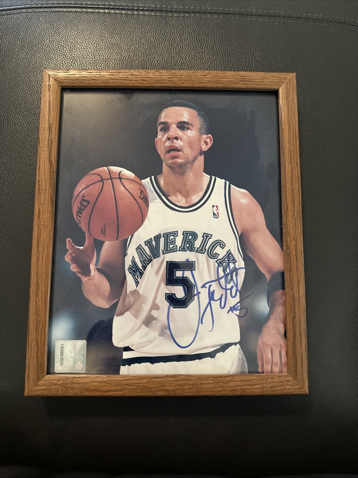 ALL-STAR POINT GUARD HALL OF FAME HOF Autographed Signed DALLAS MAVERICKS NEW JERSEY NETS CALIFORNIA GOLDEN BEARS COACH JASON KIDD 8x10 BASKETBALL PHOTOGRAPH BECKETT BAS COA 