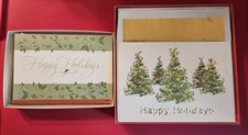 Century Greetings Hallmark Boxed "Happy Holidays" Cards - Pkg of 2 Total 36