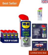 Contact Cleaner Spray 12x400ml - Fast-Acting Solution for Electronics & Cars