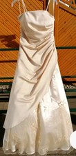 Niente Ballkleid/Abendkleid in nude/beige, Gr...
