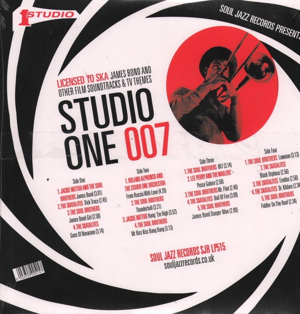 英2LP Various Studio One 007 - Licensed To Ska (2LP) SJRLP515 Soul Jazz Records UK /00545 Studio One 007 – Licensed To Ska | Soul Jazz Records