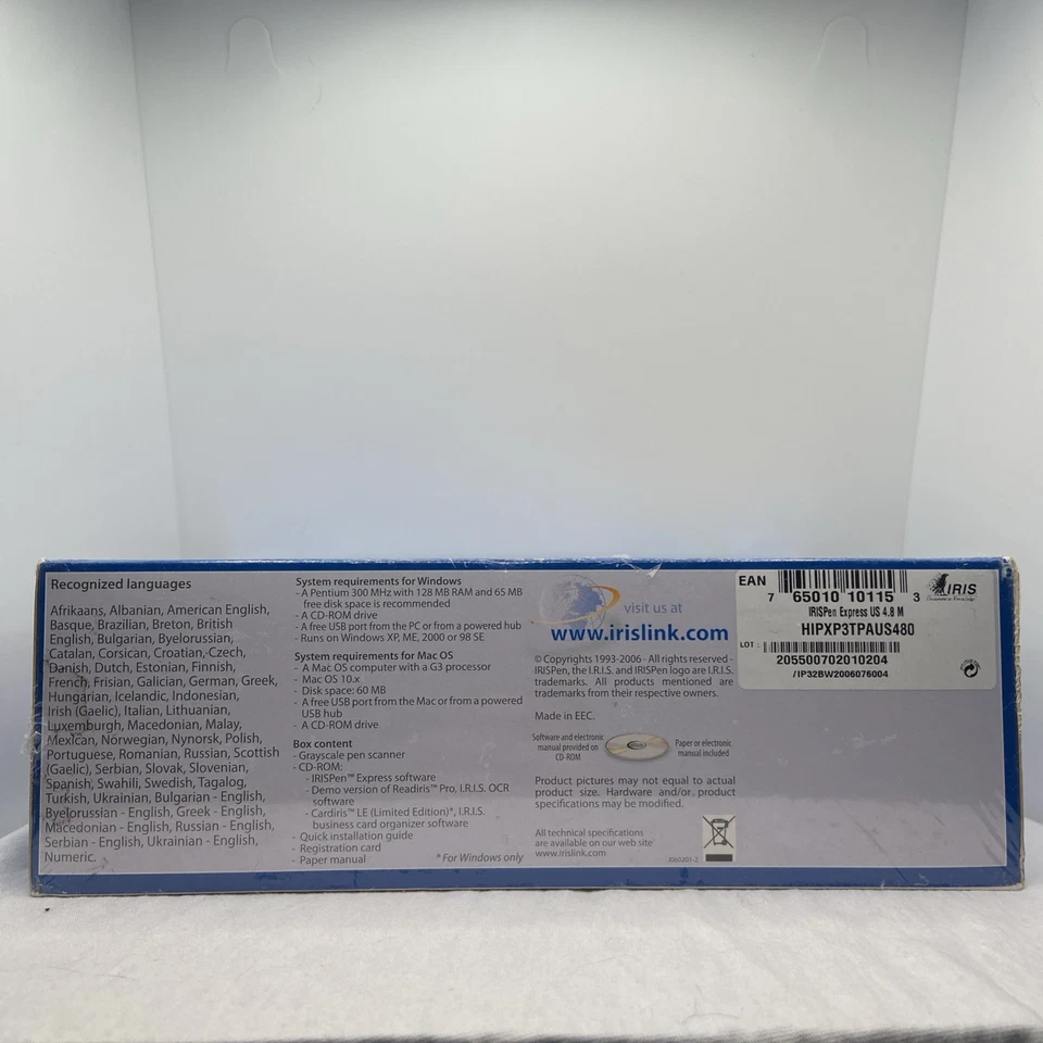 IRIS Pen Express Handheld Pen Text Recognition Scanner for Windows and Mac PC - Image 3 of 4