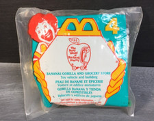 1995 McDonald's Happy Meal Busy World of Richard Scarry 4 Bananas Gorilla NIP