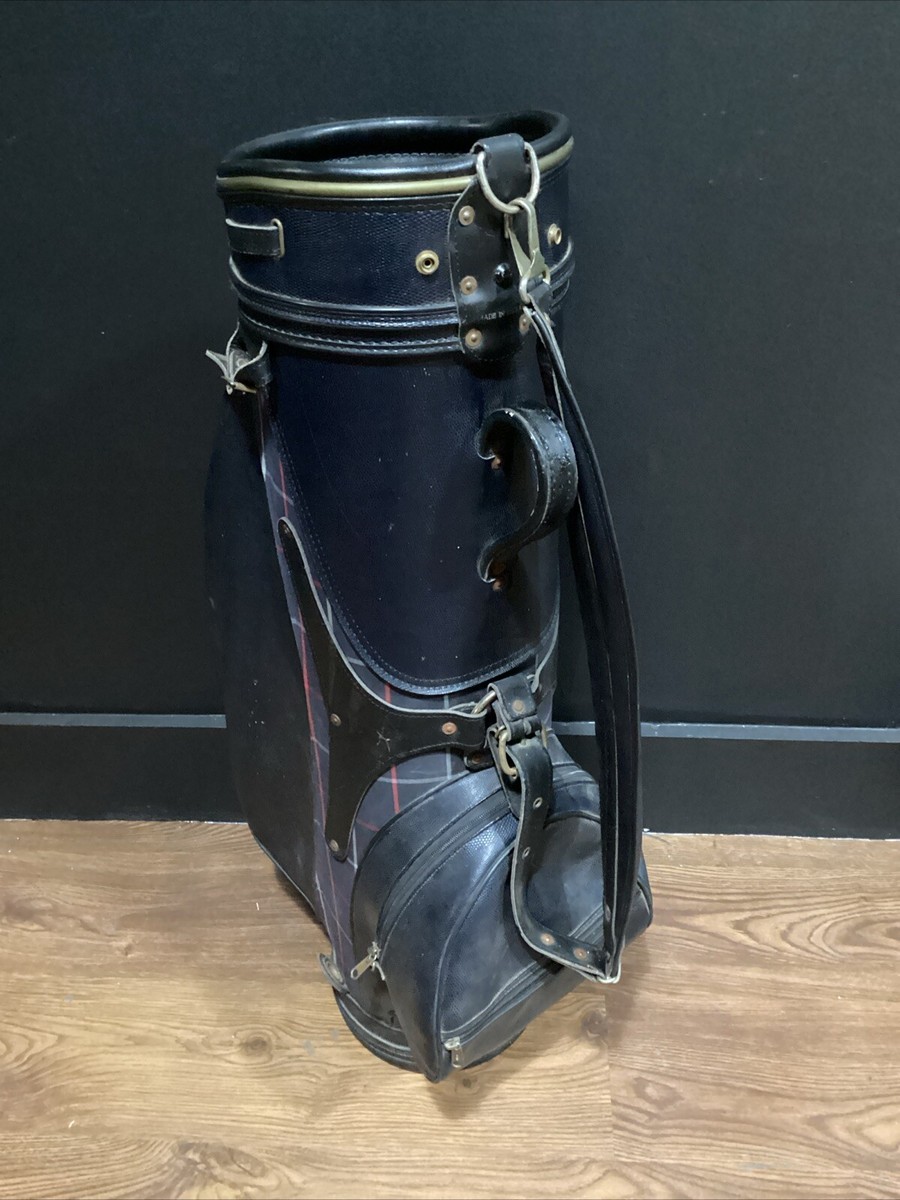 Vintage Genuine Burberrys Burberry Nova Check Golf Bag & Head