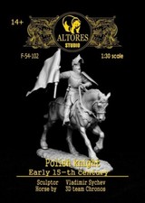 ALTORES STUDIO POLISH KNIGHT scale 60 mm Resin