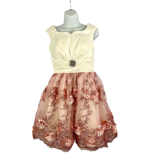 Chetta B Dress Orange Fit Flare A Midi Size 6 VTG Style Spring Fairy Summer Sun | eBay Chetta B Dress Orange Fit Flare A Midi Size 6 VTG Style Spring Fairy Summer Sun | eBay