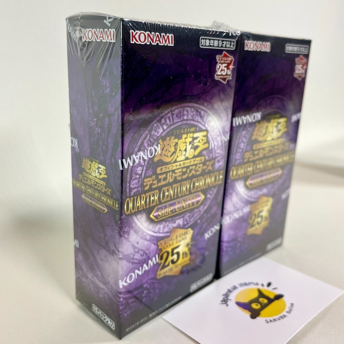 遊戯王OCG デュエルモンスターズ QUARTER CENTURY CHRONICLE side:UNITY BOX Yu-Gi-Oh Duel Monsters QUARTER CENTURY CHRONICLE side:UNITY