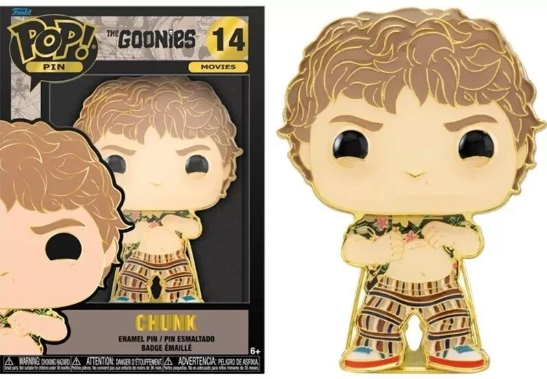 Funko The GOONIES Chunk #14 Large Enamel Pin POP! PIN BADGE