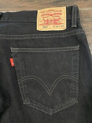 Levis VTG 560 Jeans Mens 36x38 Black Comfort Fit Y2K | eBay Levis VTG 560 Jeans Mens 36x38 Black Comfort Fit Y2K | eBay
